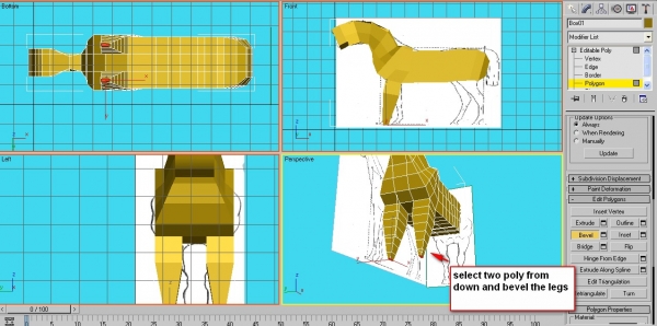 Creation of A colt: Step 7